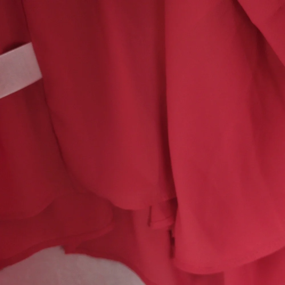 Soprano Junior's Pink Asymmetrical Sirencore Midi‎ Skirt Size XL